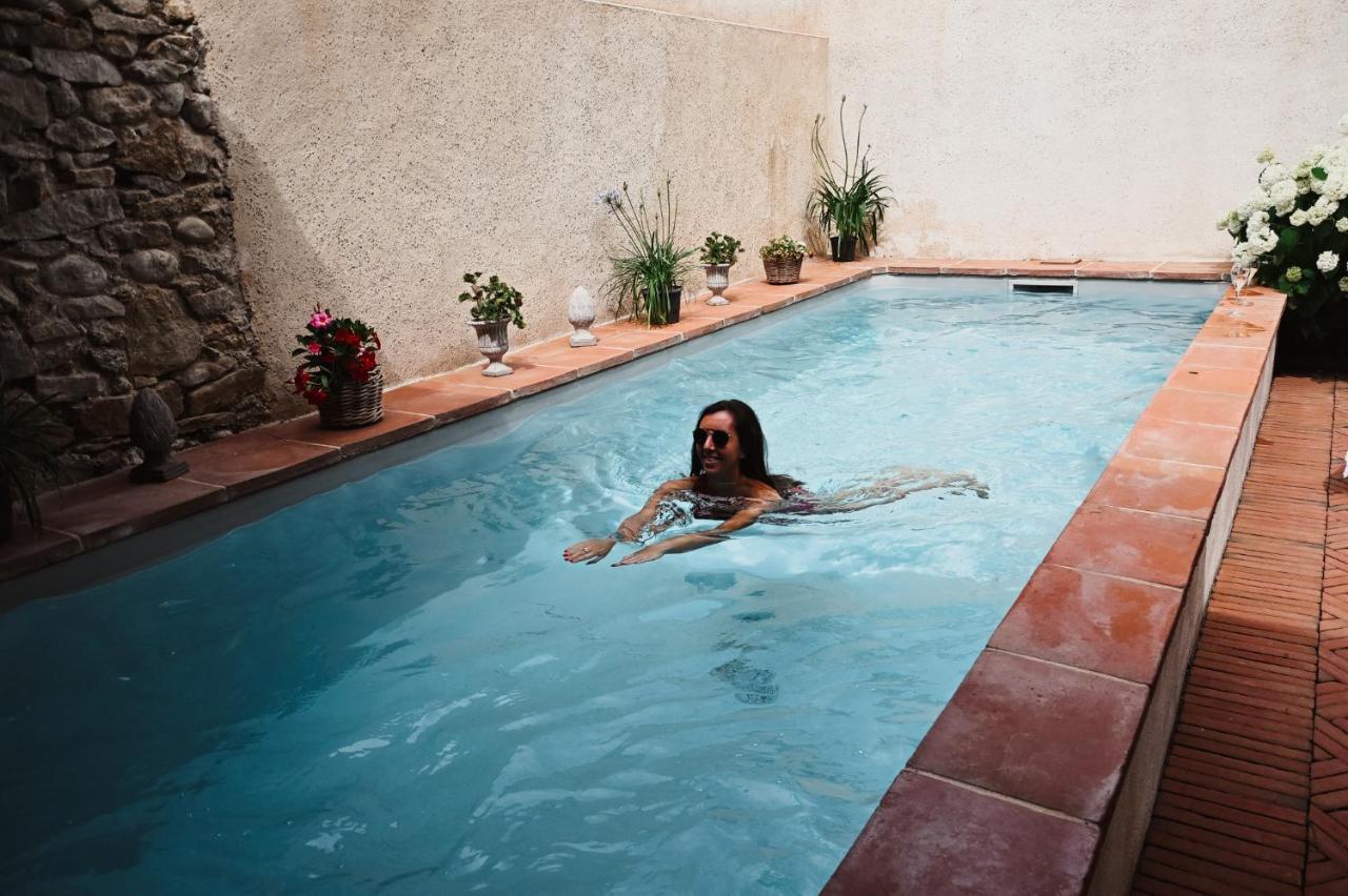 Demeure De La Carmine, Sejour Bien-Etre D'Exception, Piscine, Hammam, Champagne Bed & Breakfast Mirepoix  Luaran gambar