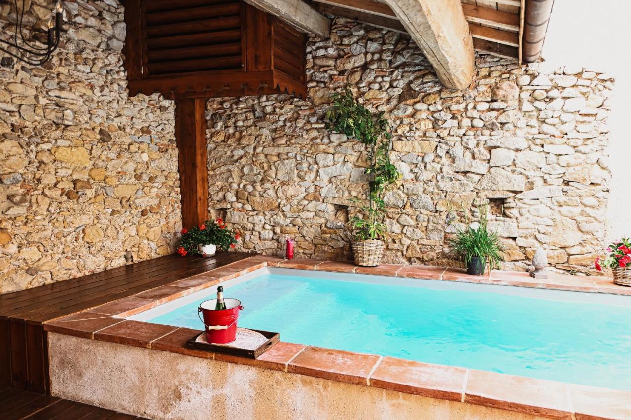 Demeure De La Carmine, Sejour Bien-Etre D'Exception, Piscine, Hammam, Champagne Bed & Breakfast Mirepoix  Luaran gambar